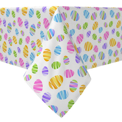 Gerdas Square Easter Cotton Twill Tablecloth