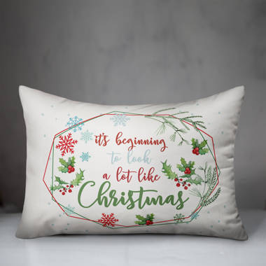 Lisbon Christmas Cozy Cabin Rectangular Pillow Cover & Insert The Twillery Co.