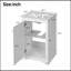 Petit meuble-lavabo autoportant de 20 po avec lavabo-1780649512