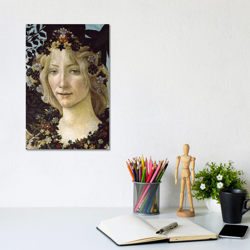 Primavera, C.1478, by Sandro Botticelli - Wrapped Canvas Painting, 20.32 cm H x 30.48 cm W