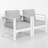 2 Piece Patio Aluminum Chair-88439962