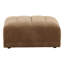 Magda Hardwood Upholstered Ottoman, Terracotta-541543162