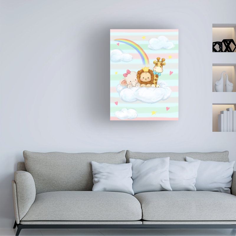 Art sur toile de Jean Jean Baby, H 14 po x l 19 po