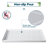 Elegant 60" W x 32" D x 4" H Shower Base with Single Threshold Anti-Slip Acrylic Shower Pan White-102306065