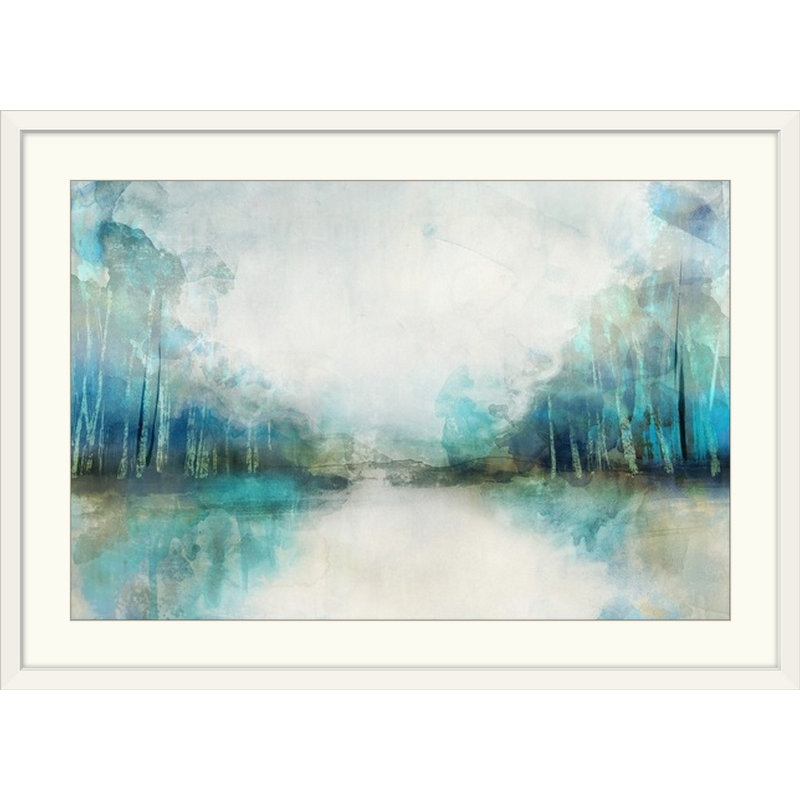 Oyee Subtle Horizon - Imprimé, H 40 po x l 60 po x p 1,5 po, Toile