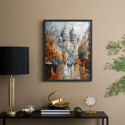 «LANDSCAPES Series CECLxxxi», reproduction d'art encadrée - bois massif