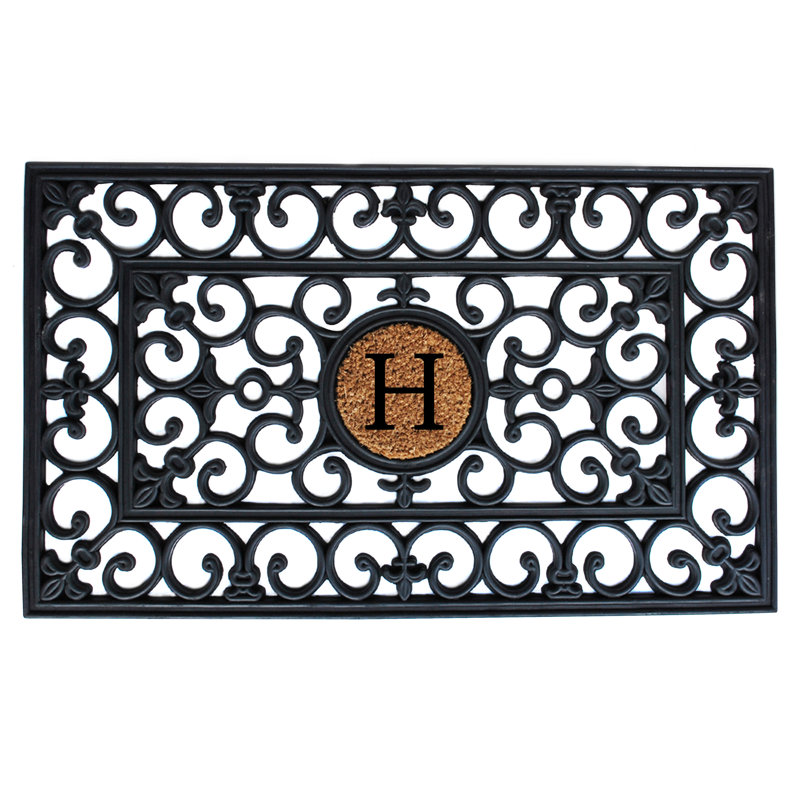 Non-Slip Outdoor Doormat, H