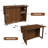 Folding Dining Table with Storage-31270216