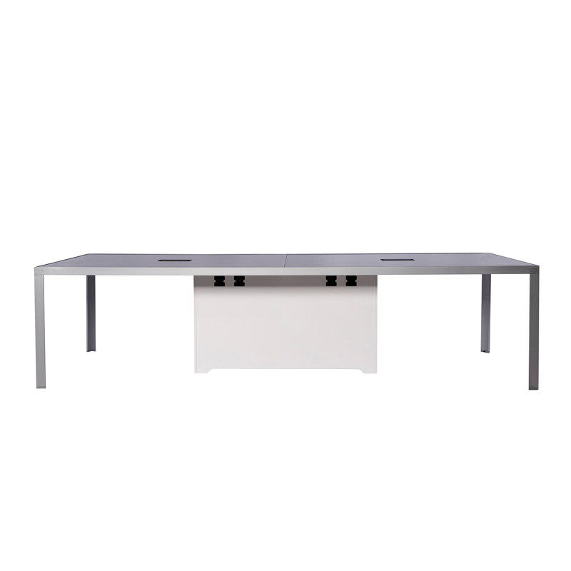Table de conférence Keira-Rose, H 29,53 po x L 35,43 po x l 118,11 po, Noir