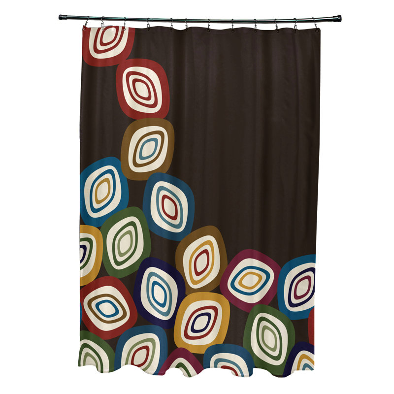 Sabbattus Shower Curtain, Brown