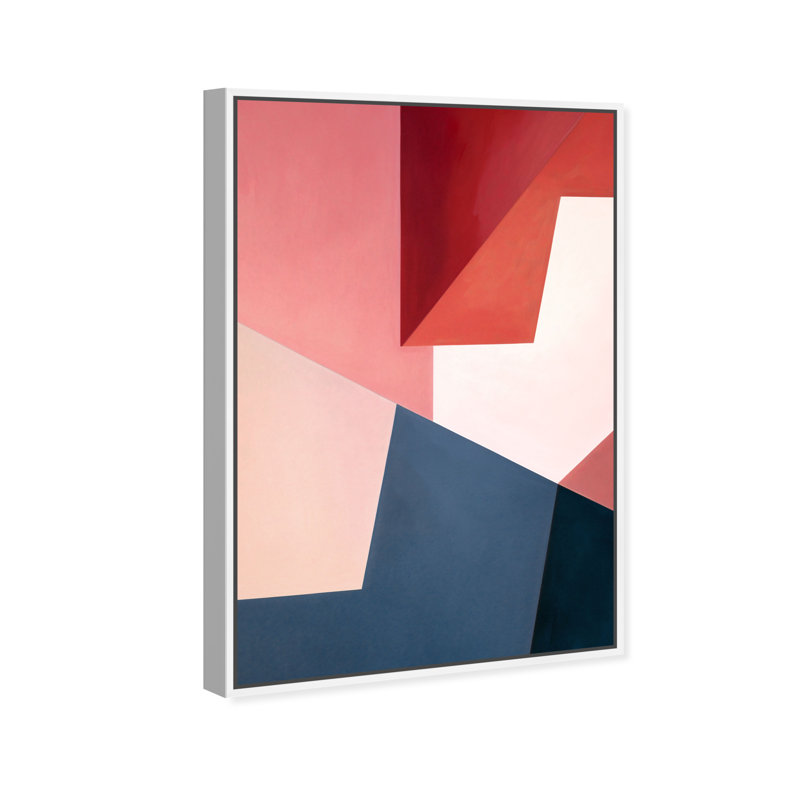 Aleranto Canvas Abstract Print by Oliver Gal, Black Frame, 10 x 15, 16"H x 11"W, White Frame