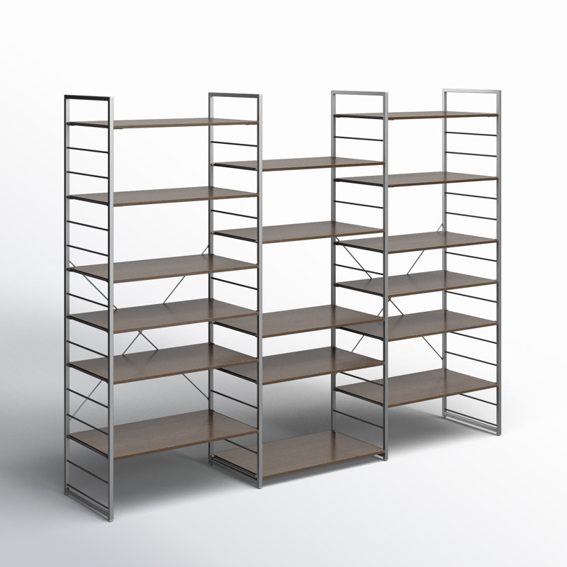 Étagère à livres Scheffler, (11 tablettes) H 79 po x l 98 po x P 19 po