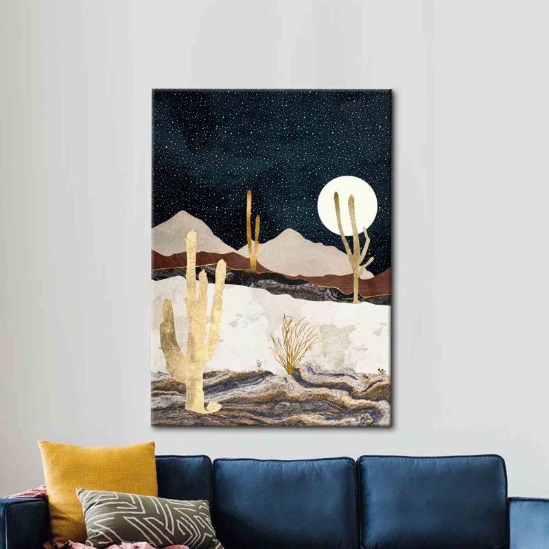 Grand paysage abstrait 3D, peinture à l'huile sur toile, art mural moderne pour la décoration intérieure, Ne s’applique pas