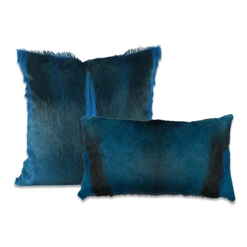 Springbok Accent Pillow by Outpost Original, Peacock, 17" x 17"