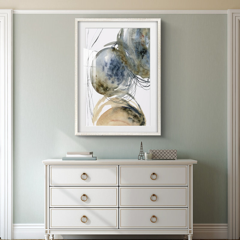 Hibernation II - impression encadrée, H 19,5 po x l 16,5 po, Blanc