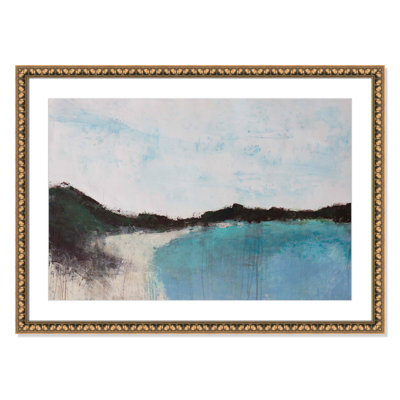 Mountainside Lakeview III Print