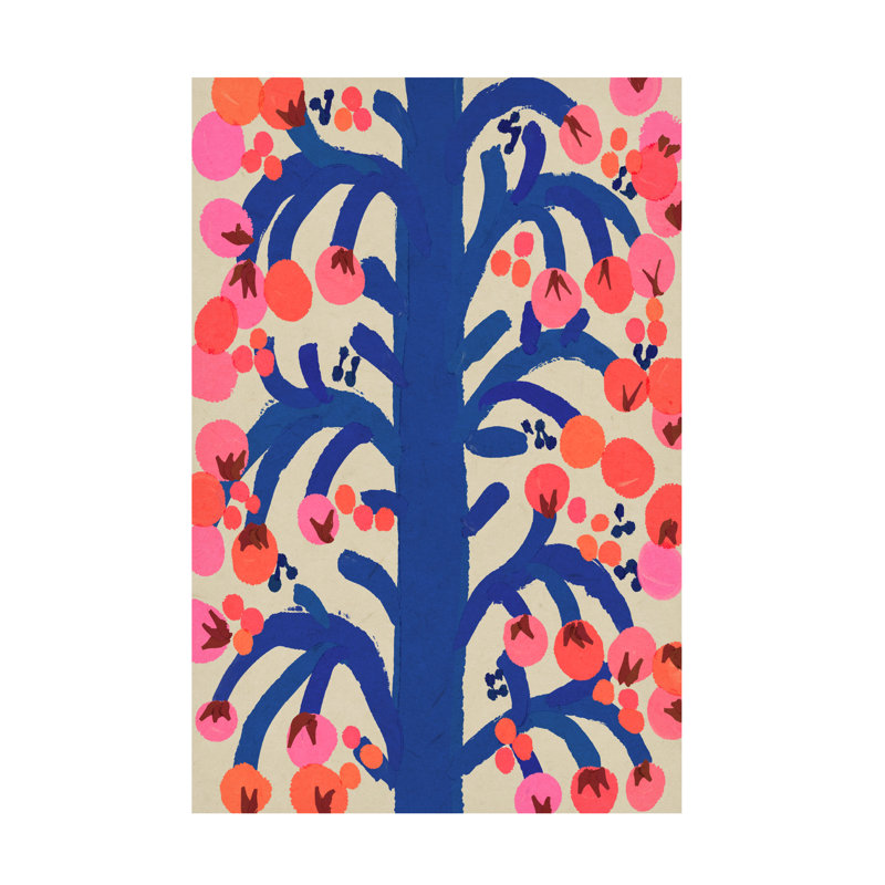 Bolog Treechild The Berry Tree Canvas Art, 24" H x 16" W