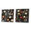 Wenham - Ensemble de 2 collages carrés botaniques abstraits-101844397-101844403