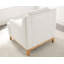 Fauteuil d'appoint rembourré Chatav-107175891