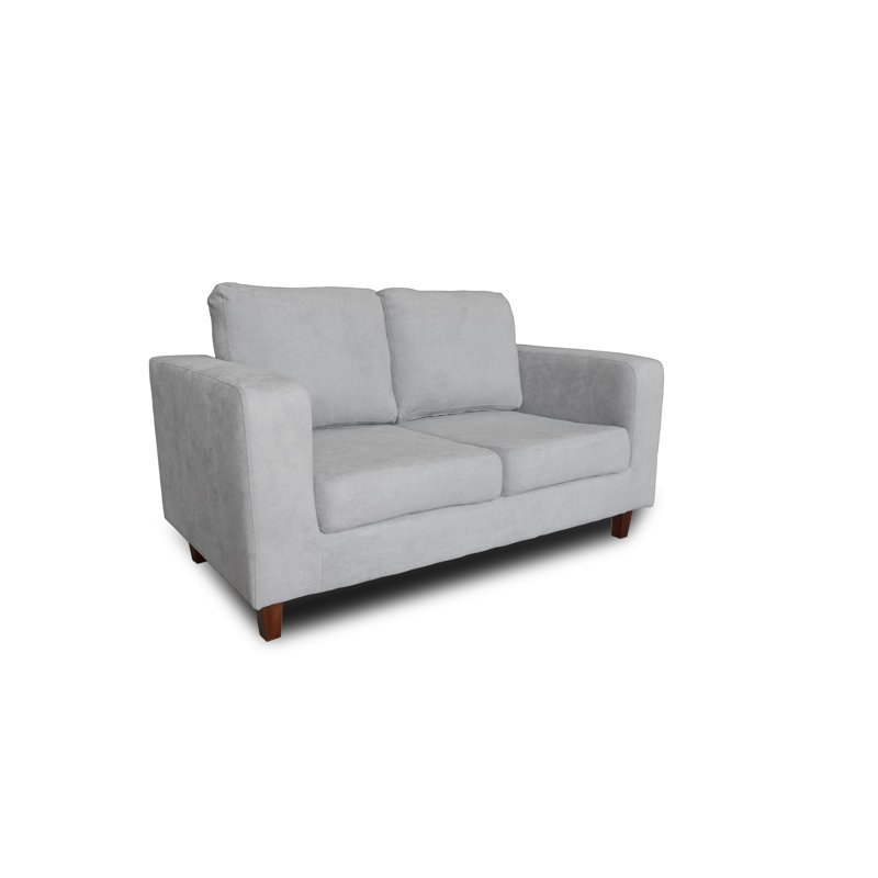 Bohlin 2 Seater Fabric Sofa, Silver