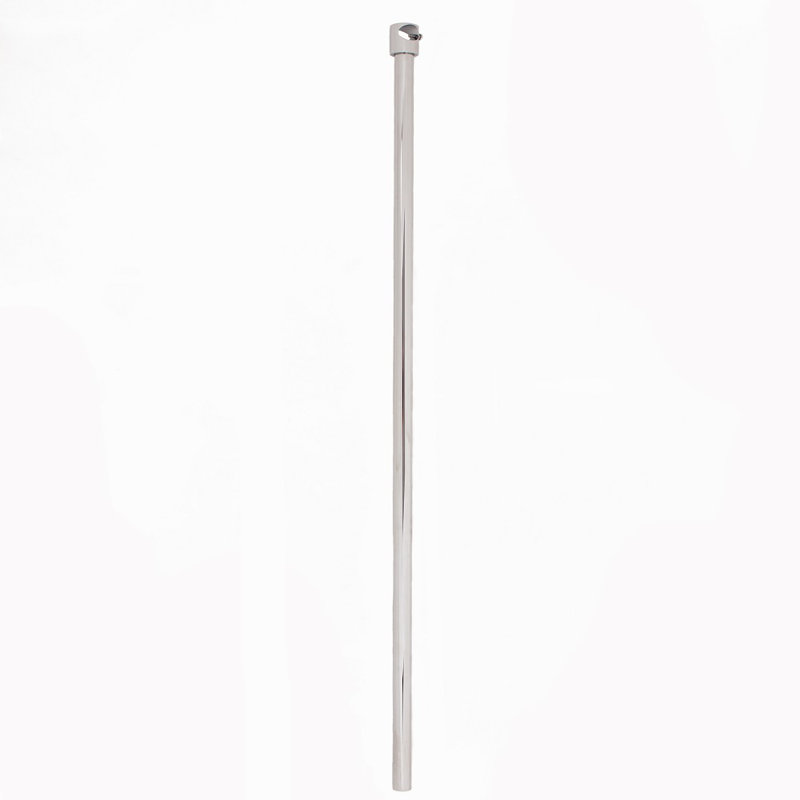 Tringle support murale et plafond, Chrome