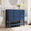Meuble-lavabo 36 po avec lavabo en céramique-122308802