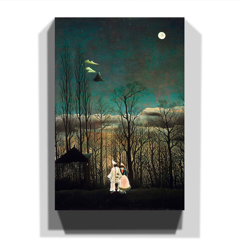 Henri Rousseau - Wrapped Canvas Painting, 100cm H x 70cm W