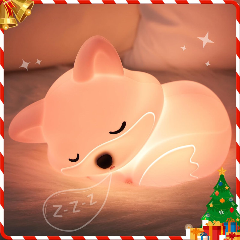 Pink Silicone Soft Fox Light