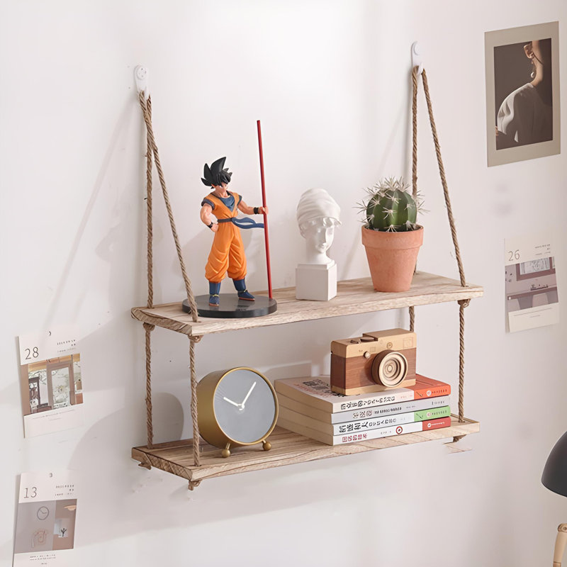 Wall Mounted Shelves, Wall Mounted Storage Shelves, And Storage Racks For Storing Items, 25.59" H x 11.81" W x 5.9" D