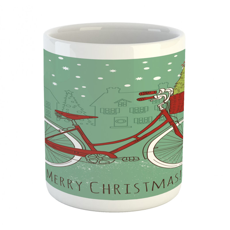 Grande tasse à café vélo