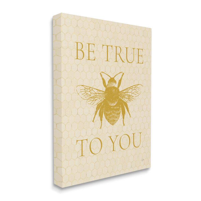 True To You Beehive, Plaque murale, H 24 po x l 24 po x P 1,5 po