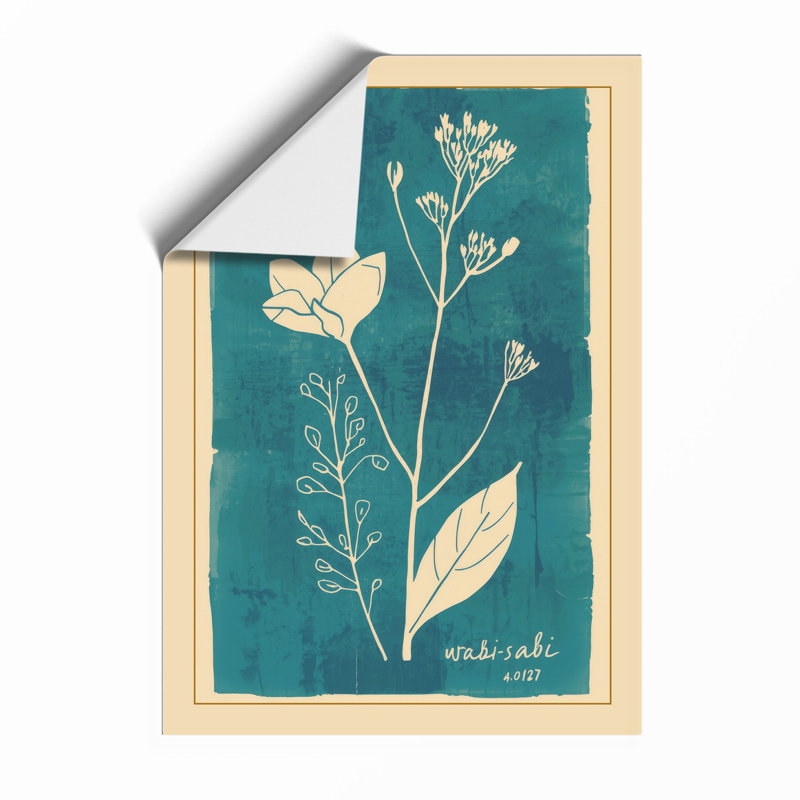 Delicate Study Botanical - Framed Print, A3 - 42.0 x 29.7 cm, Unframed