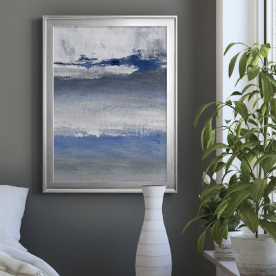 " Soft Solace Indigo " Painting Print