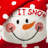 Christmas Santa,Snowman Throw Pillow