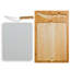 Ensemble de plateau de service et de couteaux en verre Icon Icon Enyeart
