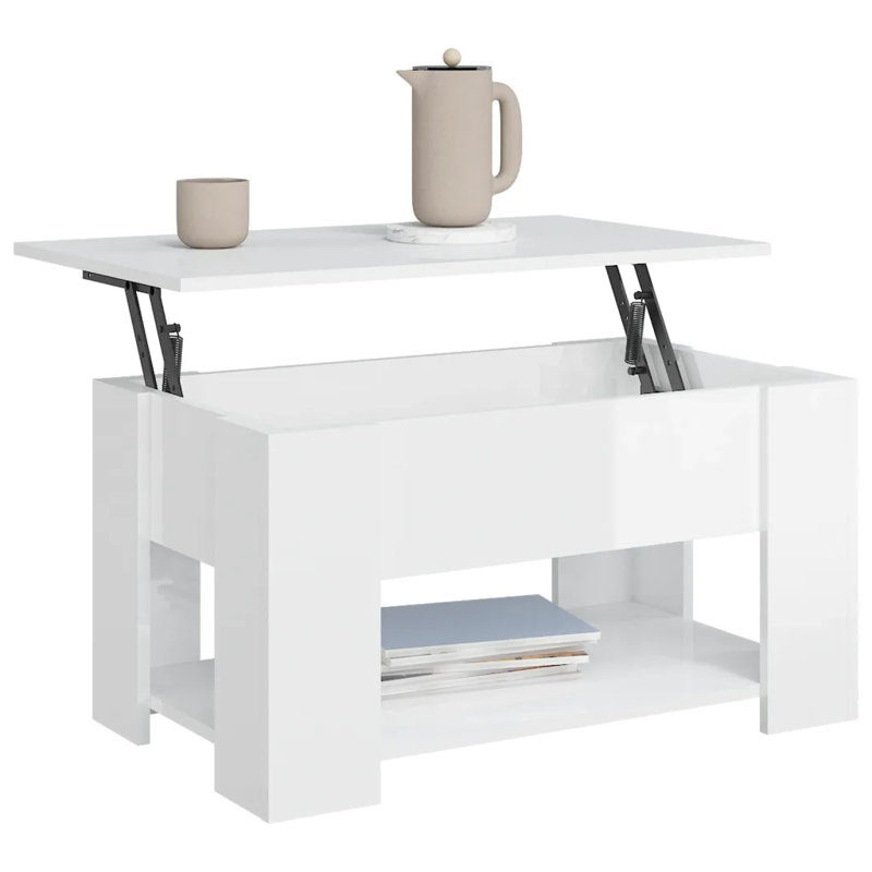 Huxham Lift Top Four Leg Coffee Table with Storage
