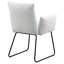 Donica Light Drey Upholstered Dining Arm Chair(Only Dining Chairs)