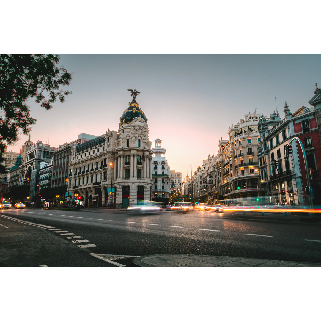 Das Zentrum der Stadt. Spanien - Drucken