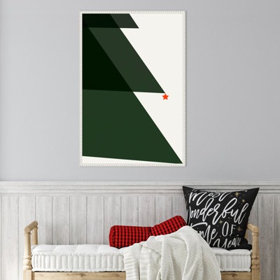 «Silent Night 2» par Kubistika, reproduction d'art sur toile encadrée