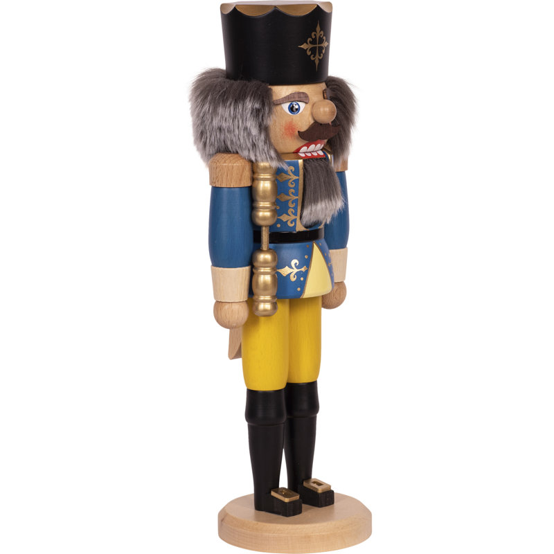 Christmas Nutcracker, Blue/Yellow
