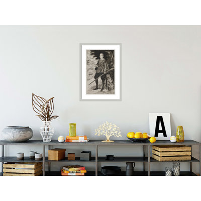 «Philip IV (d'après Velasquez)» par impression giclée encadrée