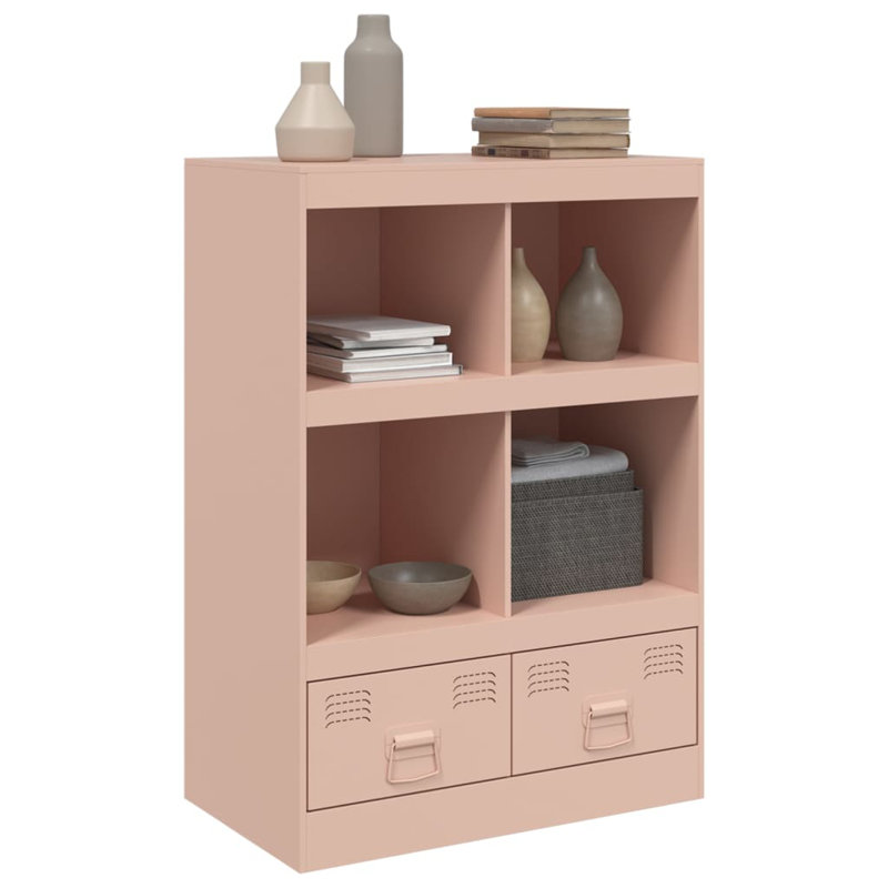 Storage Cabinet, Antique pink and pink
