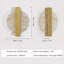 Catalinas Acrylic LED Flush Mounted Sconce