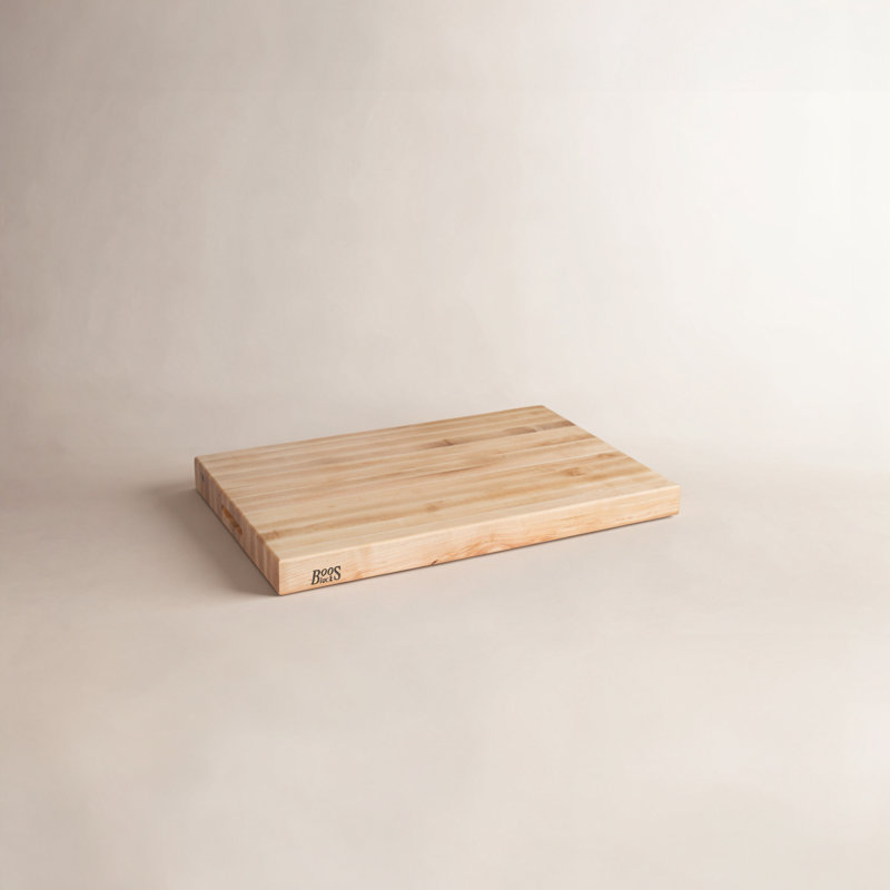 John Boos Wood Edge Grain Reversible Cutting Board, Maple, 20" L x 15" W x 1.5" D