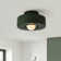 Blayke Minimalist Resin Flush Mount Close to Ceiling Lighting Fixture