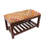 Wool Upholstered Storage Bench