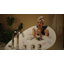 Baignoire tourbillon autoportante en acrylique 67 po. X 31 po. Avec robinet