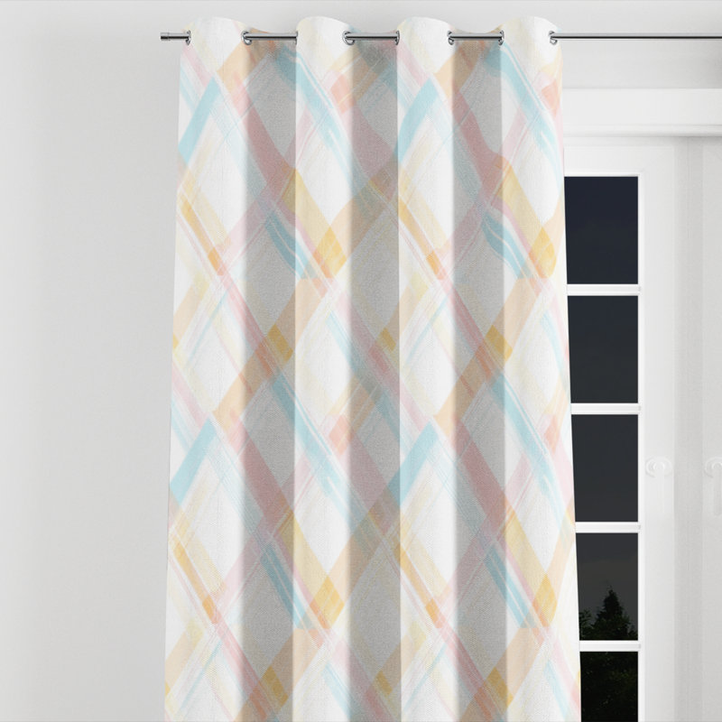 Rideaux en velours Ombre, L 52 po x L 84 po, Œillets argentés