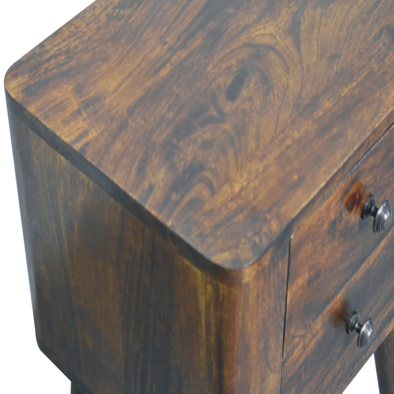 Aguiluz 45cm W Solid Wood Bedside Table