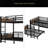 Metal Bunk Bed/Metal Loft Bed,Separable Bunk Beds,With Raised Security Fence-1478071410-1478071408